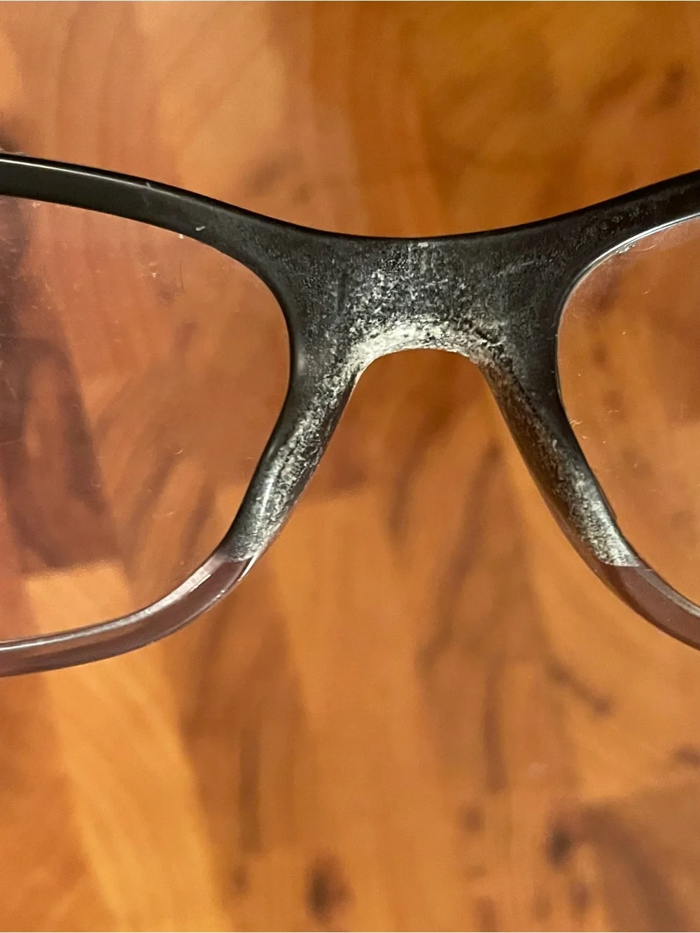 Vintage Prada Acetate Eyeglasses Frames Black.  VPR 04P Preowned
